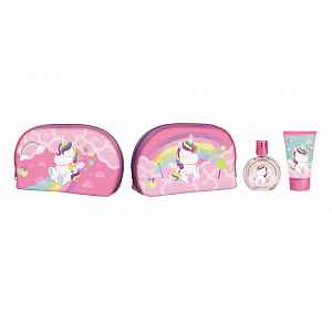 Air-Val Eau My Unicorn Dárkový set taška, toaletní voda a sprchový gel 3 ks