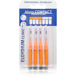 Elgydium Mono Compact mezizubní kartáček Orange 4 ks
