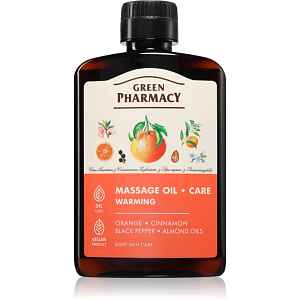 Green Pharmacy Essential oils of Orange Massage Oil hřejivý masážní olej 200 ml