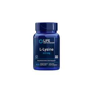 Life Extension L-Lysine 620 mg 100 kapslí
