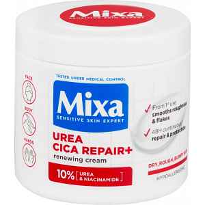 Mixa Urea Cica Repair+ Renewing Cream regenerační tělový krém pro suchou a hrubou pokožku 400 ml