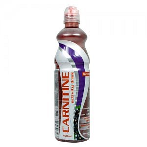 Nutrend CARNITIN DRINK with caffeine 750ml -černý rybíz-