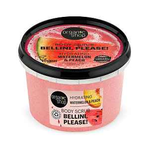 Organic Shop Tělový peeling Vodní meloun a broskev 250 ml