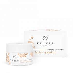 DULCIA Natural krémový deodorant Šalvěj-grapefruit 30 g