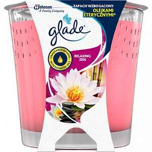 Glade Relaxing Zen svíčka 129 g