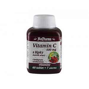 MedPharma Vitamin C 500 mg s šípky tablety 67 prod.úč.
