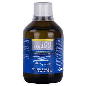 Koloidní stříbro Ag100 40ppm 300ml