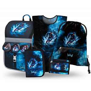 Baagl SET 5 Zippy Hokej: aktovka, penál, sáček, zástěra, peněženka