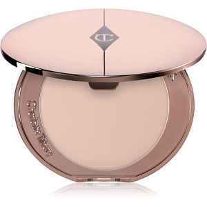 Charlotte Tilbury Airbrush Flawless Finish Refillable rozjasňující kompaktní pudr plnitelný odstín 1 Fair 8 g