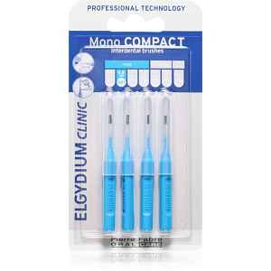 Elgydium Mono Compact mezizubní kartáčky Blue 4 ks
