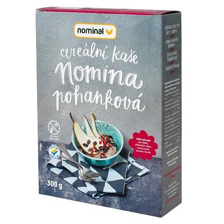 NOMINA obilninová instantní kaše pohanková 300g