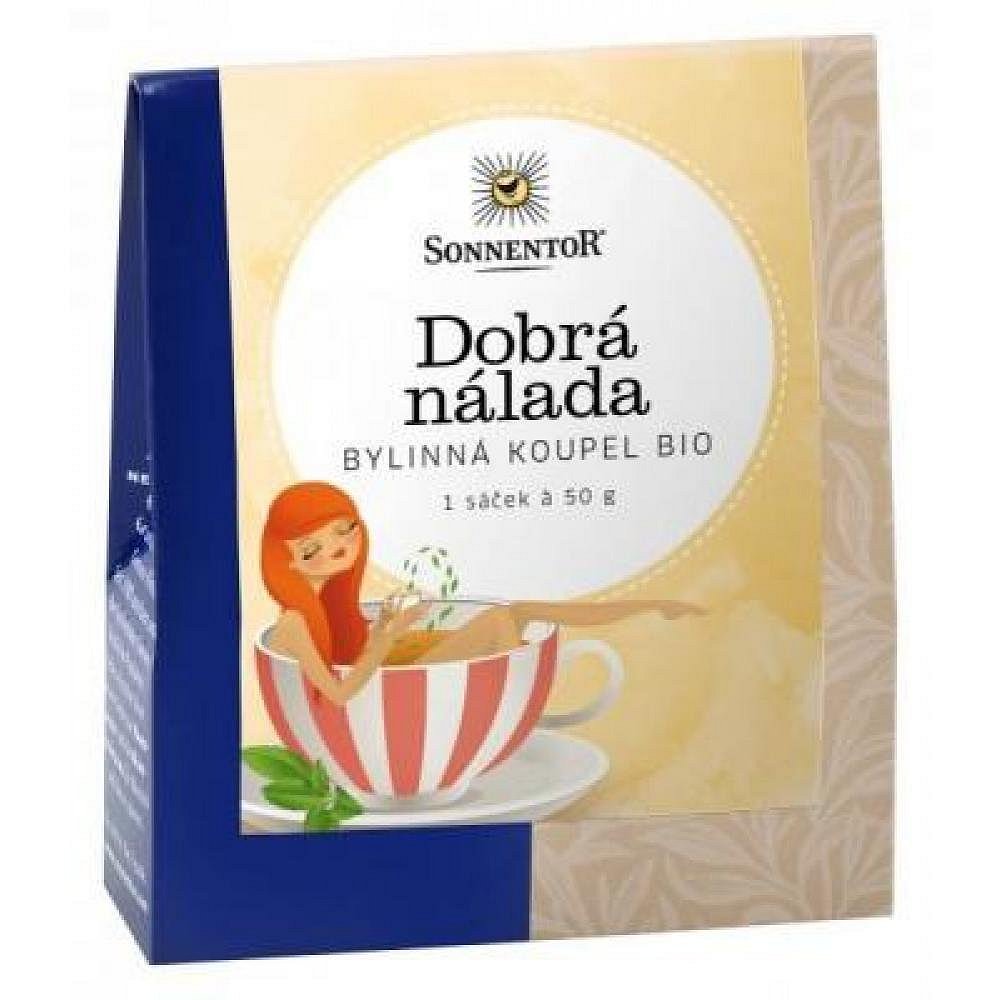 SONNENTOR Bylinná koupelová sůl Dobrá nálada bio 50 g