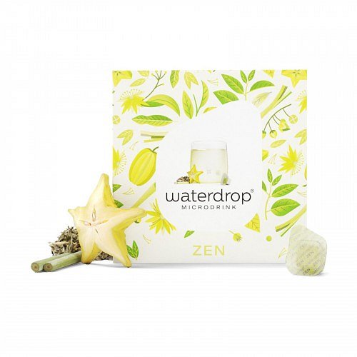 Waterdrop™ Waterdrop ZEN (Citrónová tráva, karambola, bílý čaj)  microdrink 12 kapslí