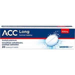 ACC Long 600mg tablety šumivé 20 ks