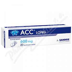 ACC Long 600mg tablety šumivé 20 ks