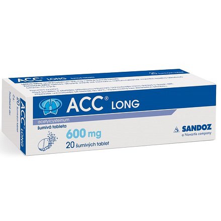 ACC Long 600mg tablety šumivé 20 ks