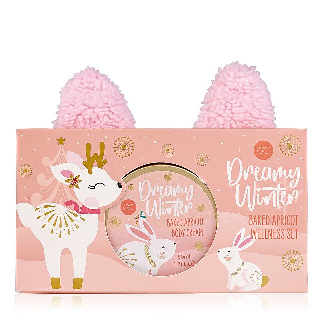 Dárková sada tělové péče s maskou na spaní Dreamy Winter