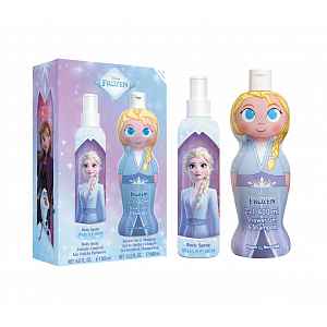 Disney Frozen Dárkový set tělový sprej a sprchový gel 2v1 2 ks