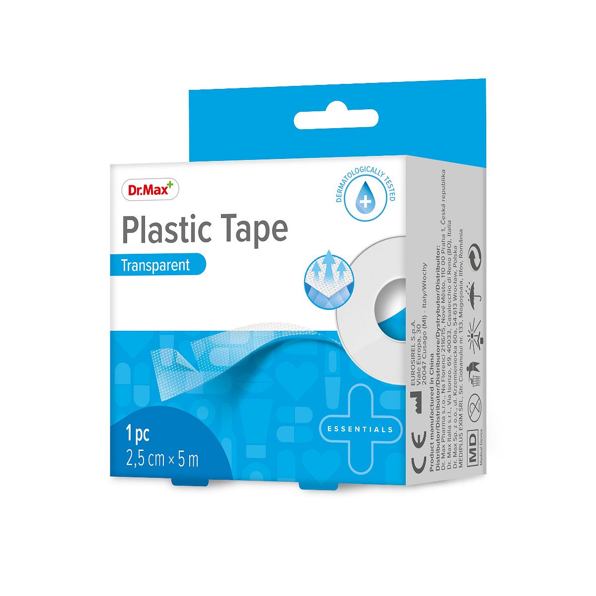Dr.Max Plastic Tape 2,5 cm x 5 m 1 ks