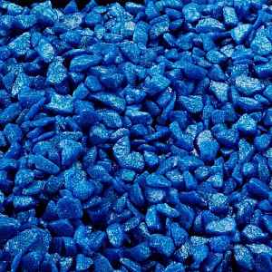 Ebi AQUA DELLA Glamour Stone 6/9mm 2kg OCEAN-BLUE -Barevný třpytivý štěrk do ak