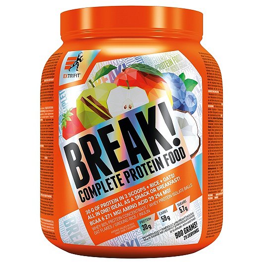 Extrifit Break! Protein Food banán 900g