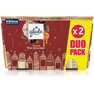 GLADE Creamy Hot Chocolate dárková sada 2x112 g