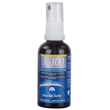 Koloidní stříbro Ag100 40ppm 50ml spray