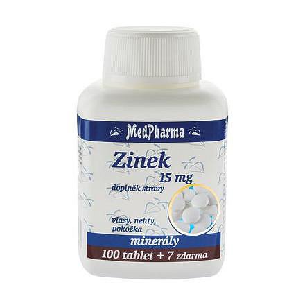 MedPharma Zinek 15 mg tablety 107