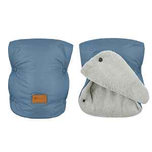 PETITE&MARS Rukávník / rukavice Jasie na kočárek Ocean Blue