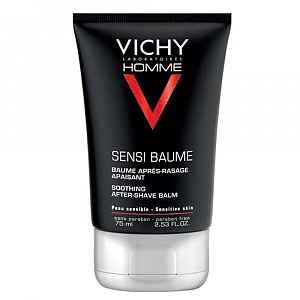 Vichy Homme Sensi Baume Mineral Zklidňující balzám po holení 75ml