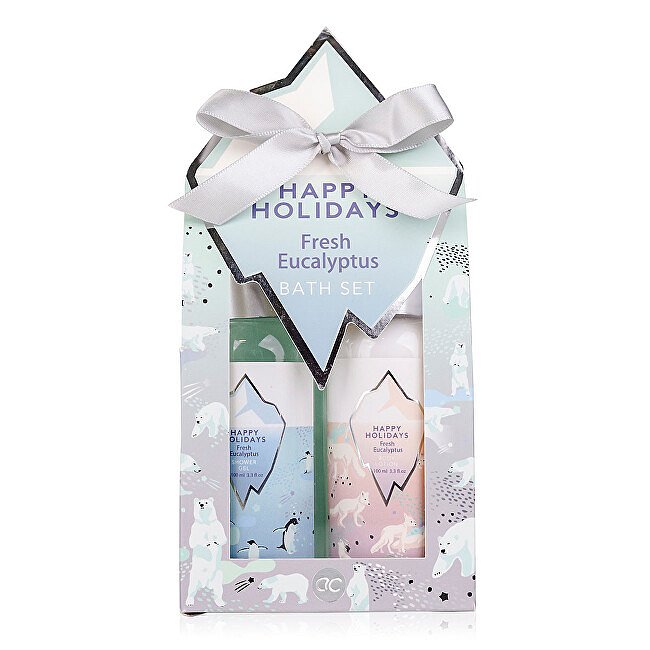 Dárková sada tělové kosmetiky Happy Holidays 2 x 100 ml