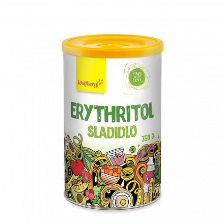 Erytritol 350 g Wolfberry