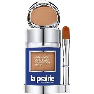 La Prairie Luxusní tekutý make-up s korektorem SPF 15 (Skin Caviar Concealer Foundation) Mocha 30 ml+2g