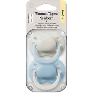 Tommee Tippee Newborn 0-2m dudlík Boy 2 ks