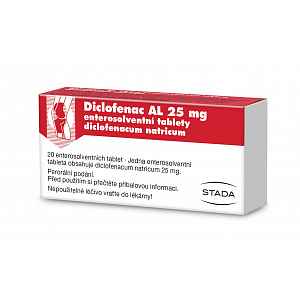 Diclofenac AL 25 tablety 20 x 25mg