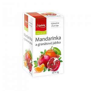 Apotheke Mandarinka a granát. jablko čaj 20 x 2 g