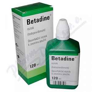 Betadine tekutina 1 x 120 ml (H) zelený