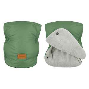 PETITE&MARS Rukávník / rukavice Jasie na kočárek Juicy Green