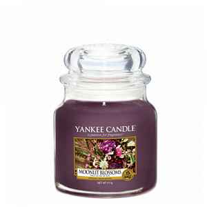 Yankee Candle Moonlit Blossoms vonná svíčka Classic střední 411 g