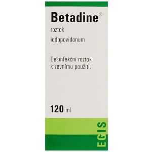 Betadine tekutina 1 x 120 ml (H) zelený