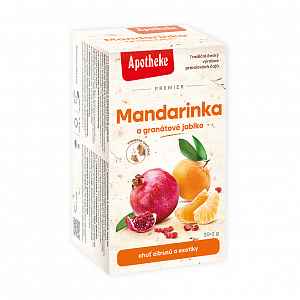 Apotheke Mandarinka a granát. jablko čaj 20 x 2 g