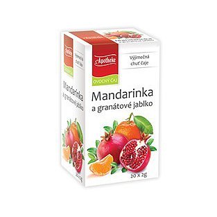 Apotheke Mandarinka a granát. jablko čaj 20 x 2 g