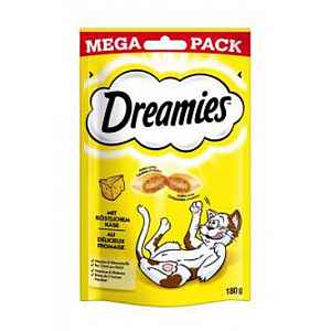 Dreamies Kočka Pochoutka Mega Pack Se Sýrem 180g