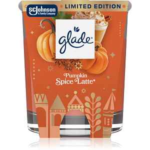 GLADE Pumpkin Spice Latte NEW vonná svíčka 112 g