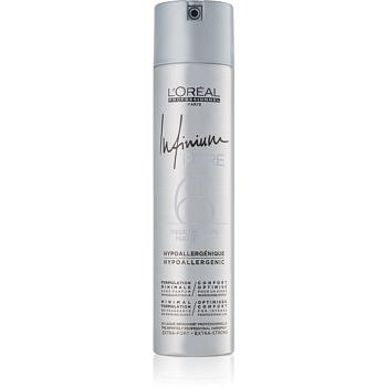 L’Oréal Professionnel Infinium Pure hypoalergenní lak na vlasy s extra silnou fixací bez parfemace 300 ml
