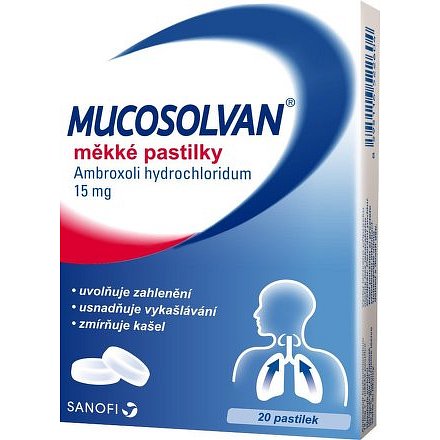 Mucosolvan orální pastilky měkké 20x15mg