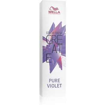 Wella Professionals Color Fresh Create vymývající se barva na vlasy odstín Pure Violet 60 ml