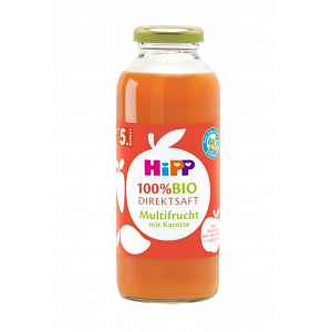 HiPP 100% BIO JUICE Ovocná šťáva s karotkou 330ml