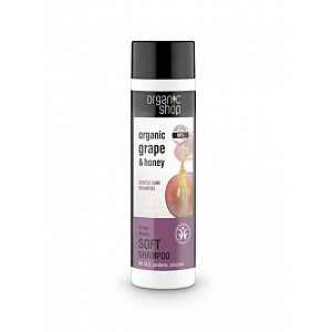 Jemný pečující šampon Hrozny a med (Gentle Care Shampoo) 280 ml