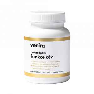 Venira Pro podporu funkce cév 60 kapslí